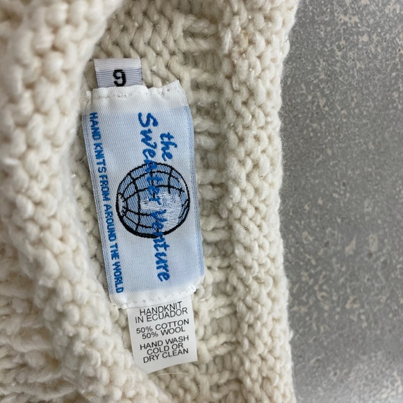 NWT Handknit Sweater Flaherty Imp Kennebunkport - Picture 3 of 3